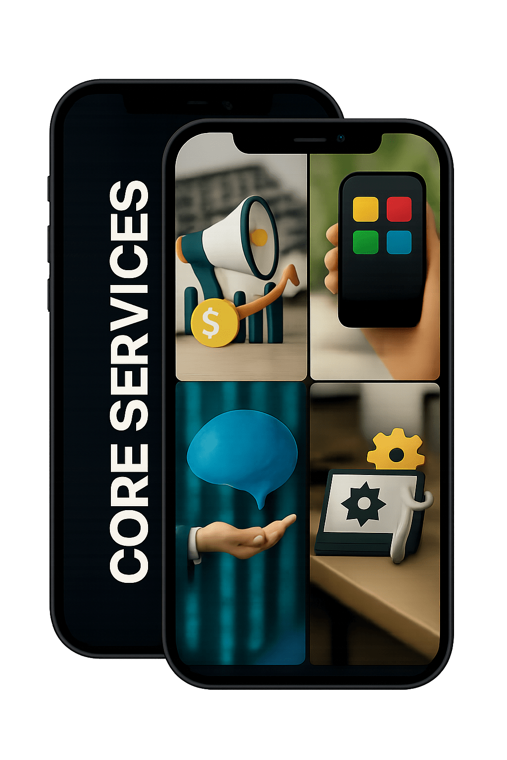 core services mockup
